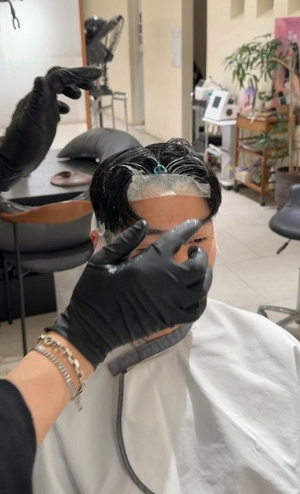 서초구 남자 가르마펌 깔끔하고 세련된 이미지 시술 사례 이미지 6