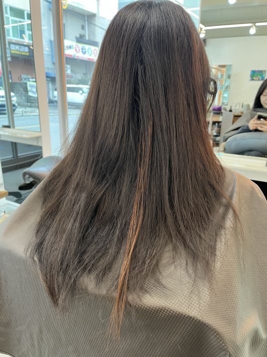 청주시 염색 애쉬브라운 추천 시술 사례 이미지 5