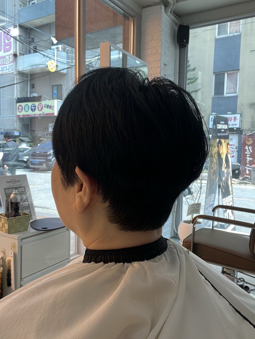 청주시 여자 숏보브컷 시술 사례 이미지 2