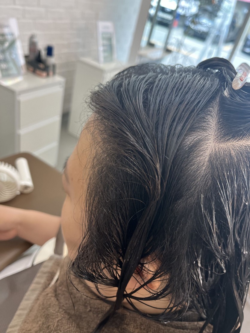청주시 여자 태슬펌 가는모발 곱슬모 매직펌 시술 사례 이미지 4