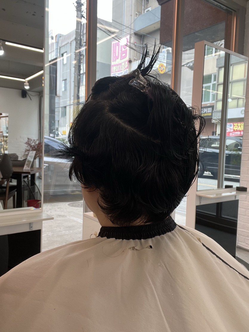 청주시 여자 숏보브컷 시술 사례 이미지 1