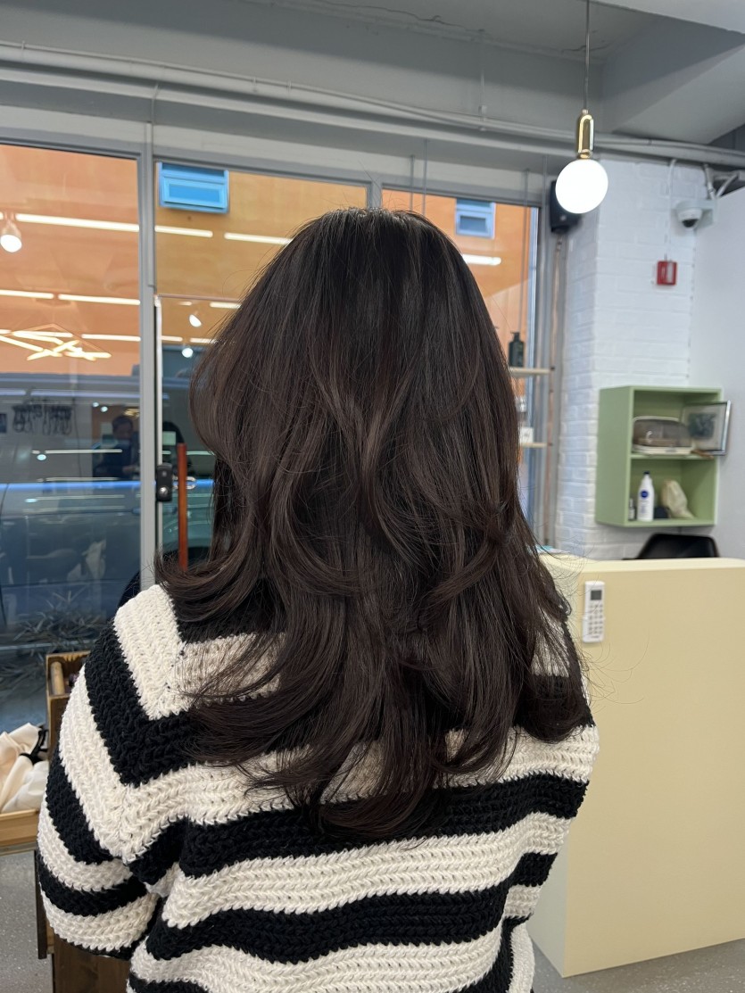 청주시 여자 내추럴레이어컷 시술 사례 이미지 2