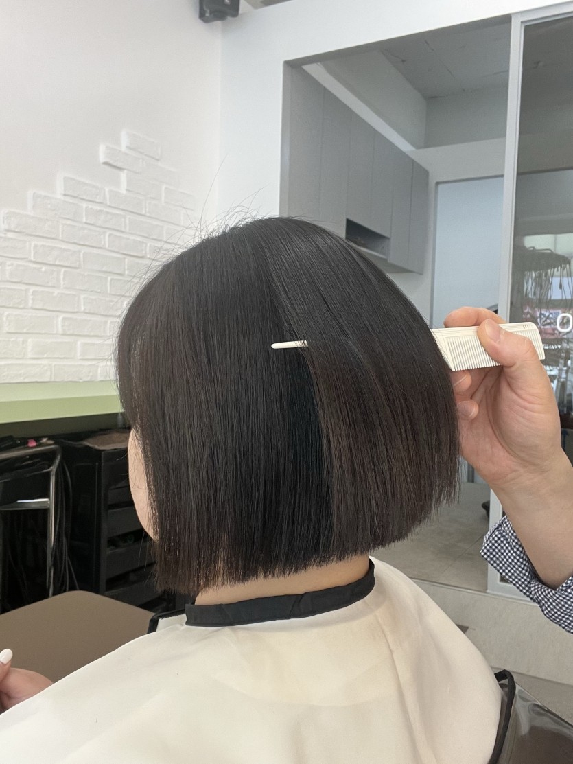 청주시 여자 태슬펌 가는모발 곱슬모 매직펌 시술 사례 이미지 6