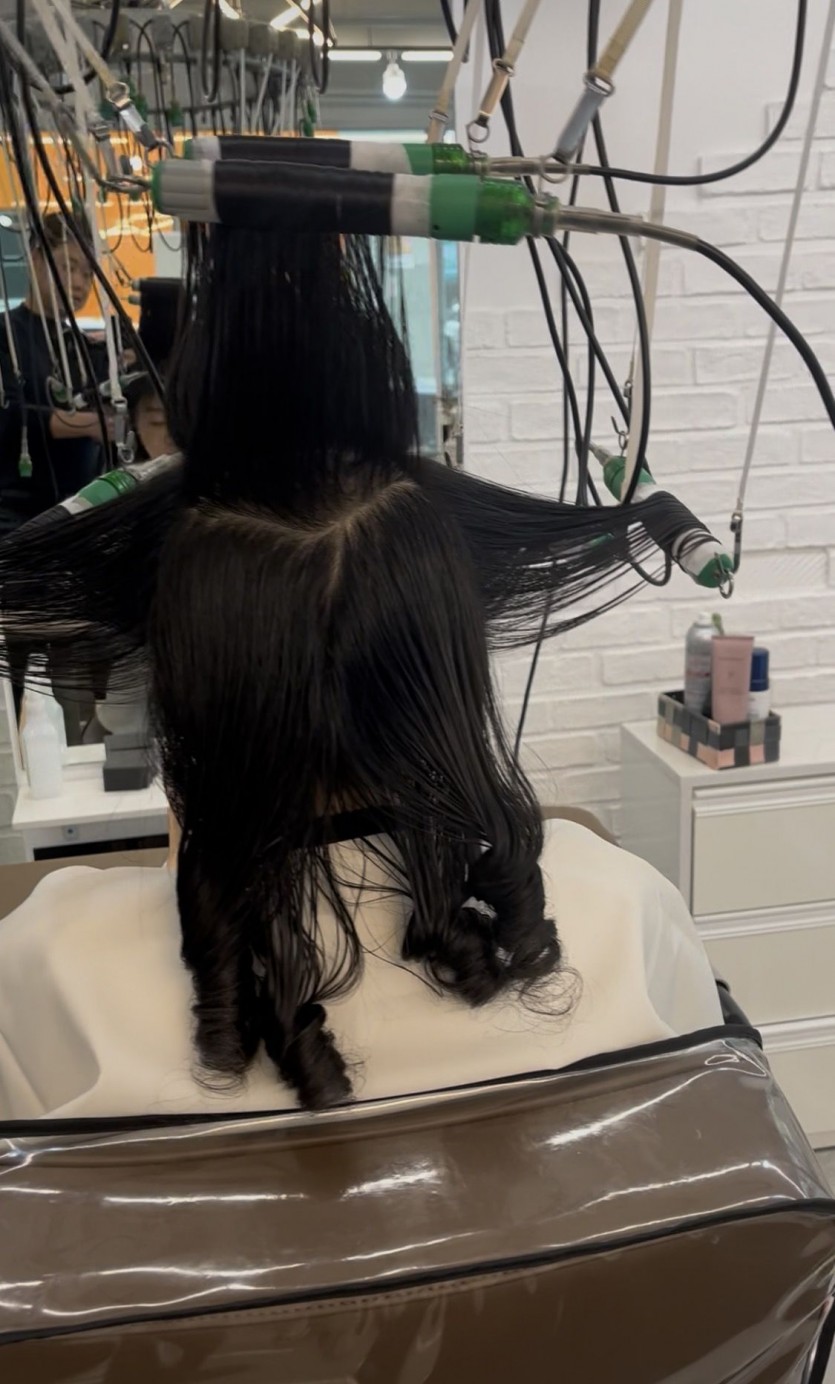 청주시 여자 S컬펌 시술 사례 이미지 1