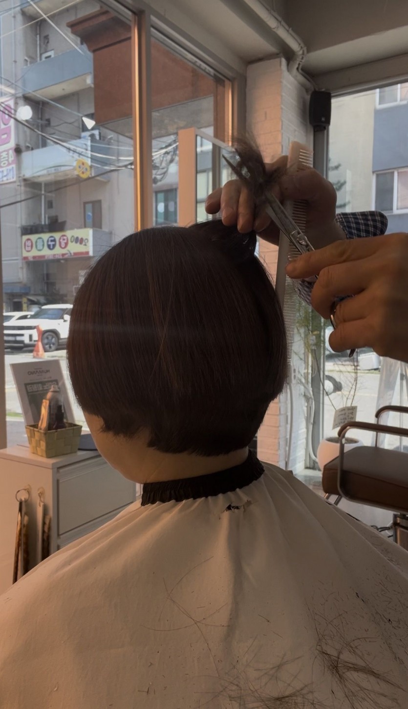 청주시 여자 블룸펌 뜨지 않으면서 볼륨만 시술 사례 이미지 1