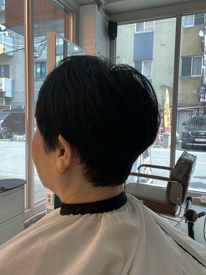 청주시 여자 숏보브컷 시술 사례 이미지 3