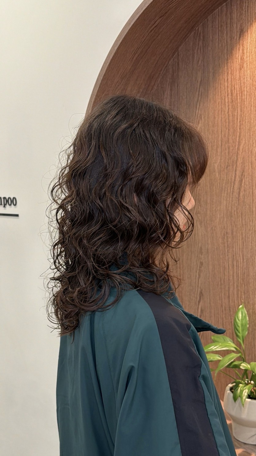 성북구 여자 빈티지펌 성신여대 빈티지펌 히피펌 시술 사례 이미지 1