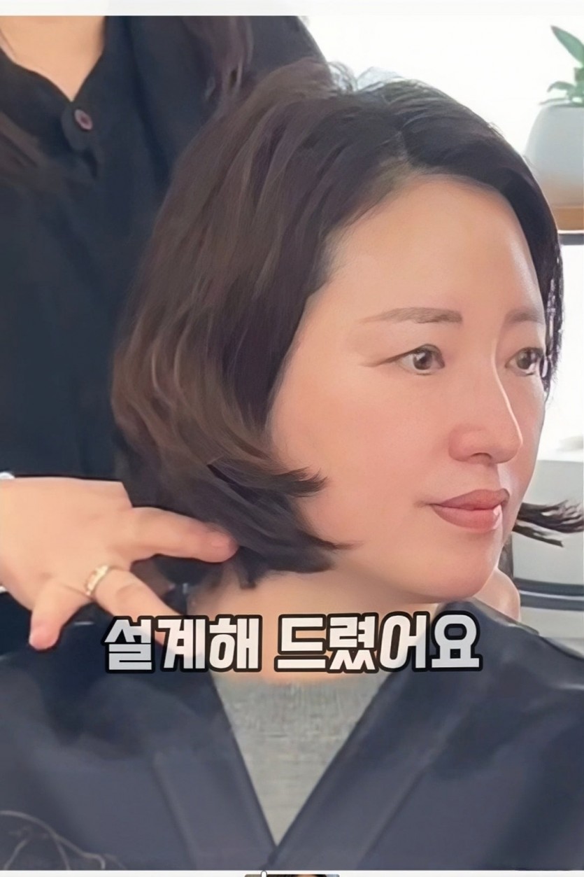 성북구 여자 보브컷 얼굴형 때문에 고민 시술 사례 이미지 3