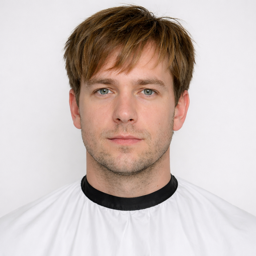 성북구 남자 내추럴멀릿컷 둥근 얼굴형 추천 시술 사례 이미지 4