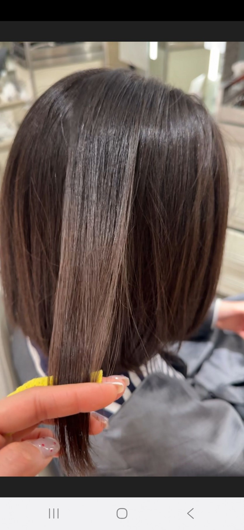 서초구 여자 볼륨매직 단발 매직 곱슬이나 부스스한 모발에 추천 시술 사례 이미지 6