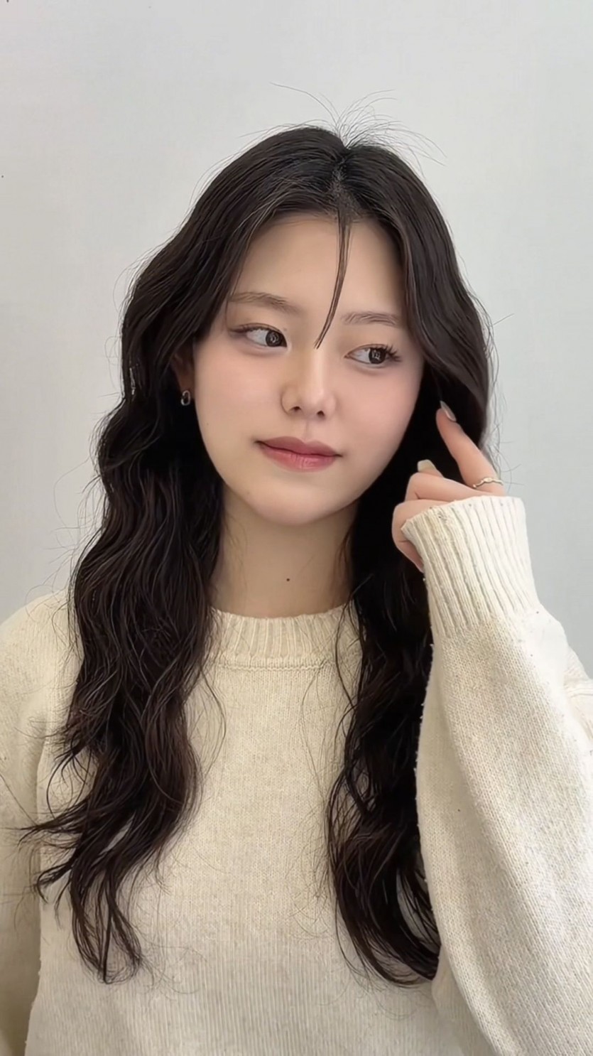 성북구 여자 굵은히피펌 시술 사례 이미지 3